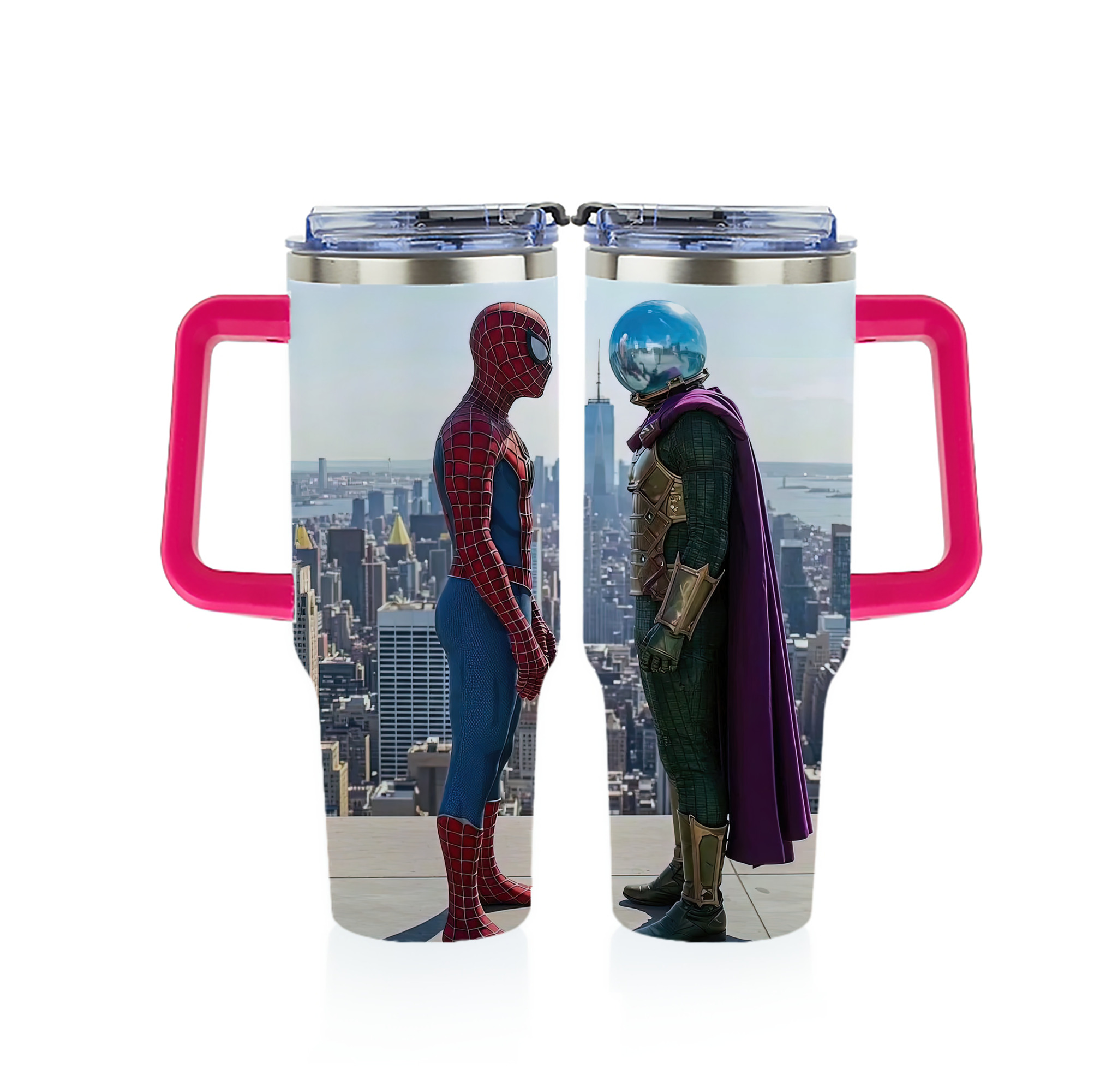 （画像用） Spider Man スパイダーマン 1200ｍLフルプリント車用タンブラー